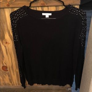 New York & Company black long sleeve sweater